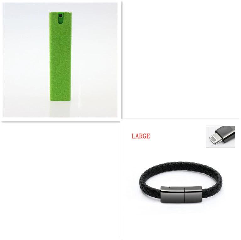 2 In 1 Phone Computer Screen Cleaner Kit For Screen Dust Removal Microfiber Cloth Set MANDOTOS