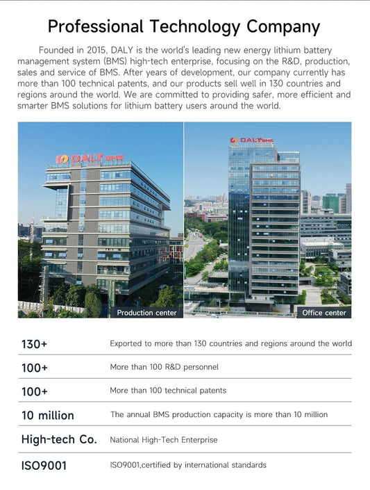 DALY BMS18650 NTC 10S 36V 13S 48V 20A 40A 60A Li-ion Battery with Balance Low High Temperature Cut Off Protection DalyBMS - MANDOTOS