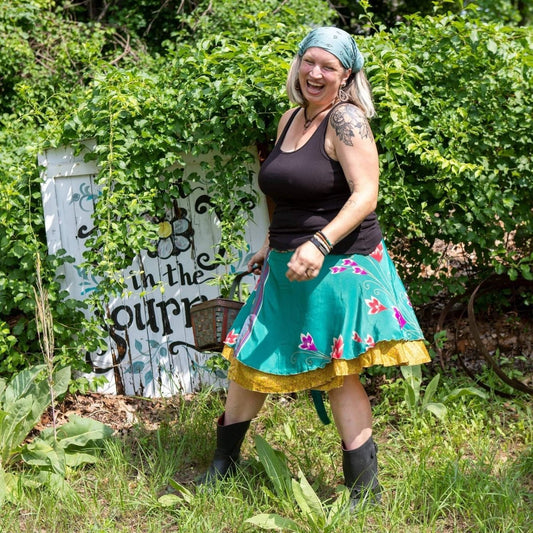 The Original Sari Wrap Skirt - MANDOTOS INTERNATIONALClothing and Accessories