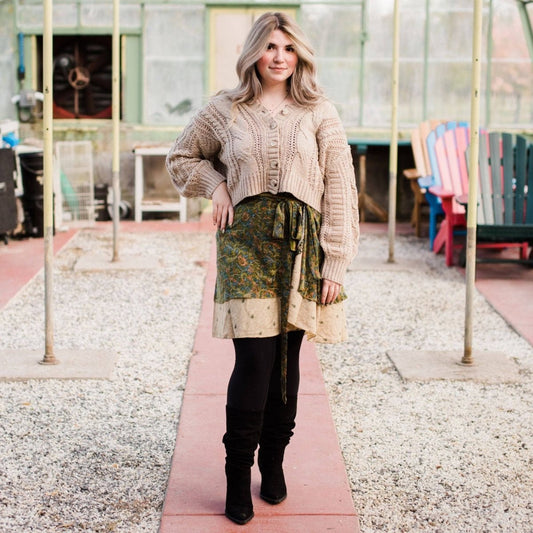 The Original Sari Wrap Skirt - MANDOTOS INTERNATIONALClothing and Accessories