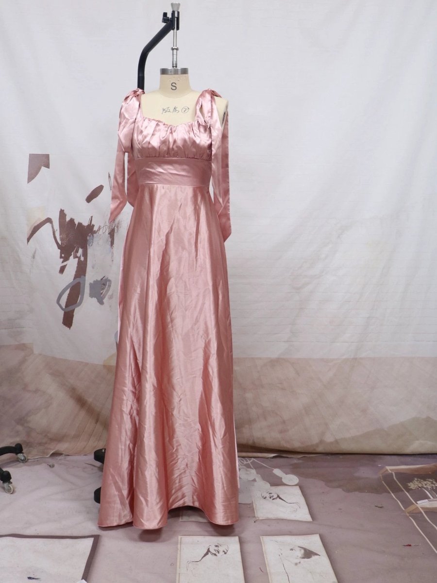 Fashion Dress Sleeveless Camisole Gown Evening Bridesmaid Dress Women MANDOTOS