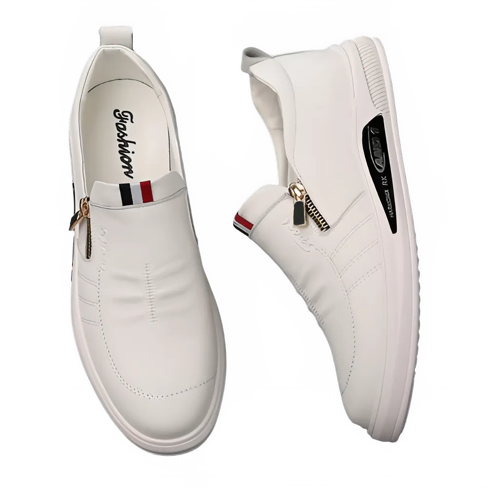 Men's Genuine Leather Loafers: Luxurious Comfort & Style - MANDOTOS