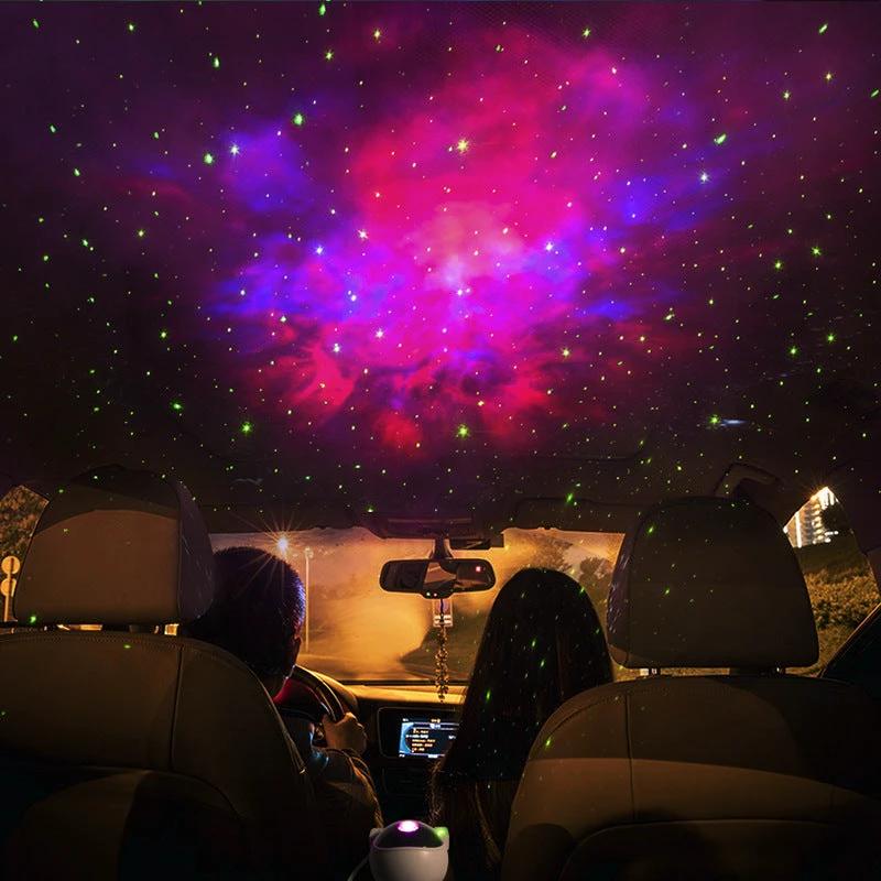 Creative Astronaut Galaxy Starry Sky Projector Nightlight USB Atmospher Bedroom Table Lamp MANDOTOS