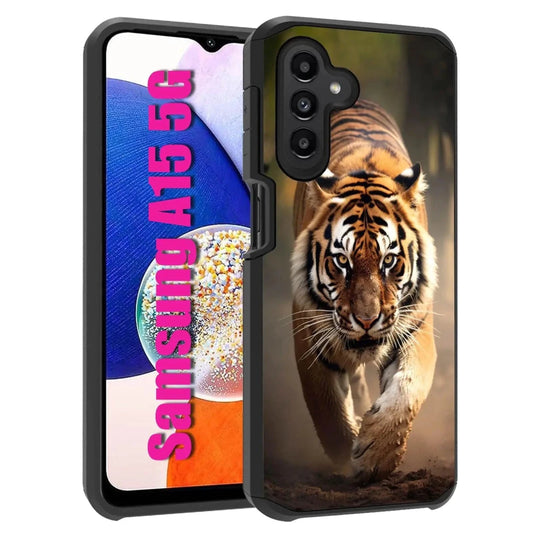 TigerPrint Galaxy A15 5G DualGuard Case - Unmatched Protection & Bold Style - MANDOTOS