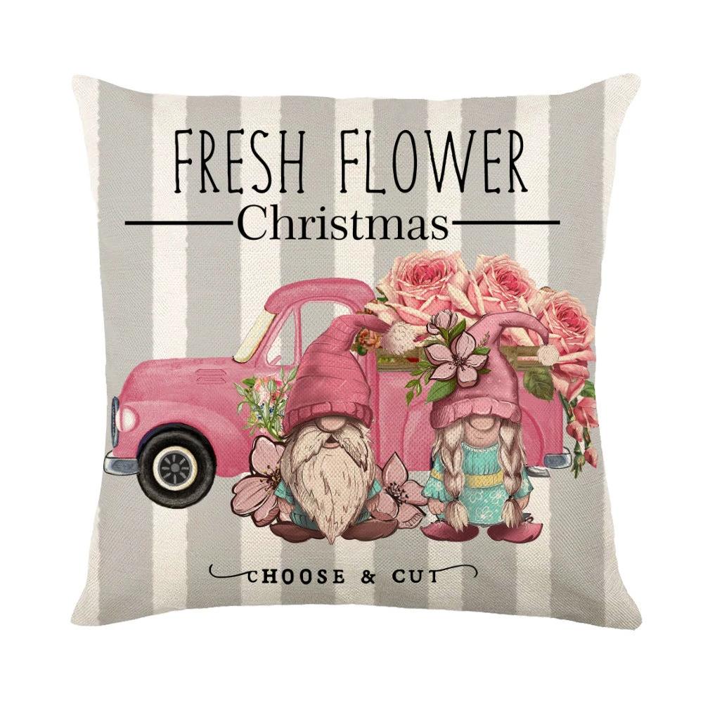 Mandotos Christmas Pillow Covers Snowflake Stamping - MANDOTOS