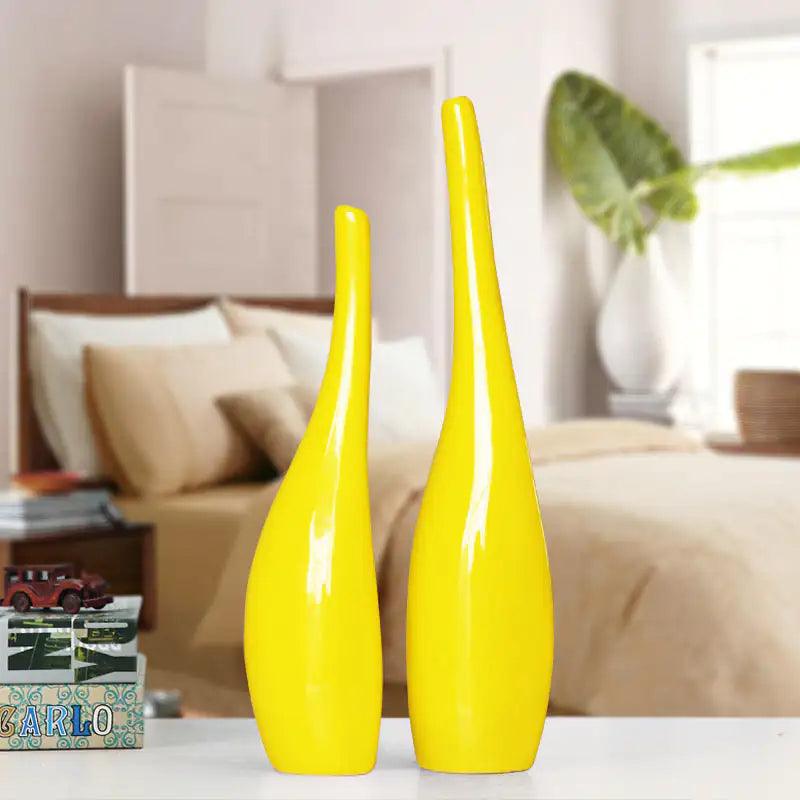 Elegant Ceramic Vase Ensemble - MANDOTOS