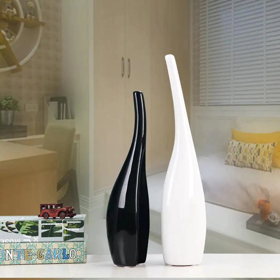 Elegant Ceramic Vase Ensemble - MANDOTOS
