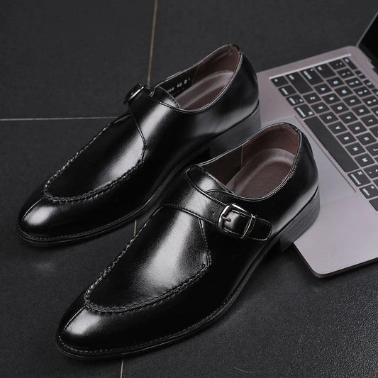 Elegant Leather Oxfords - MANDOTOS