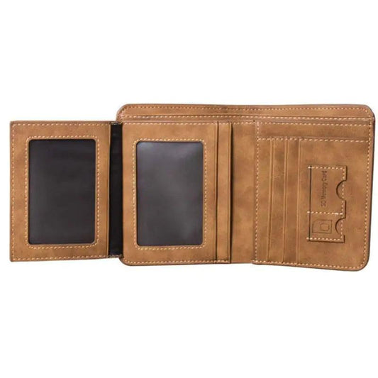 Elite Fold Leather Wallet - MANDOTOS