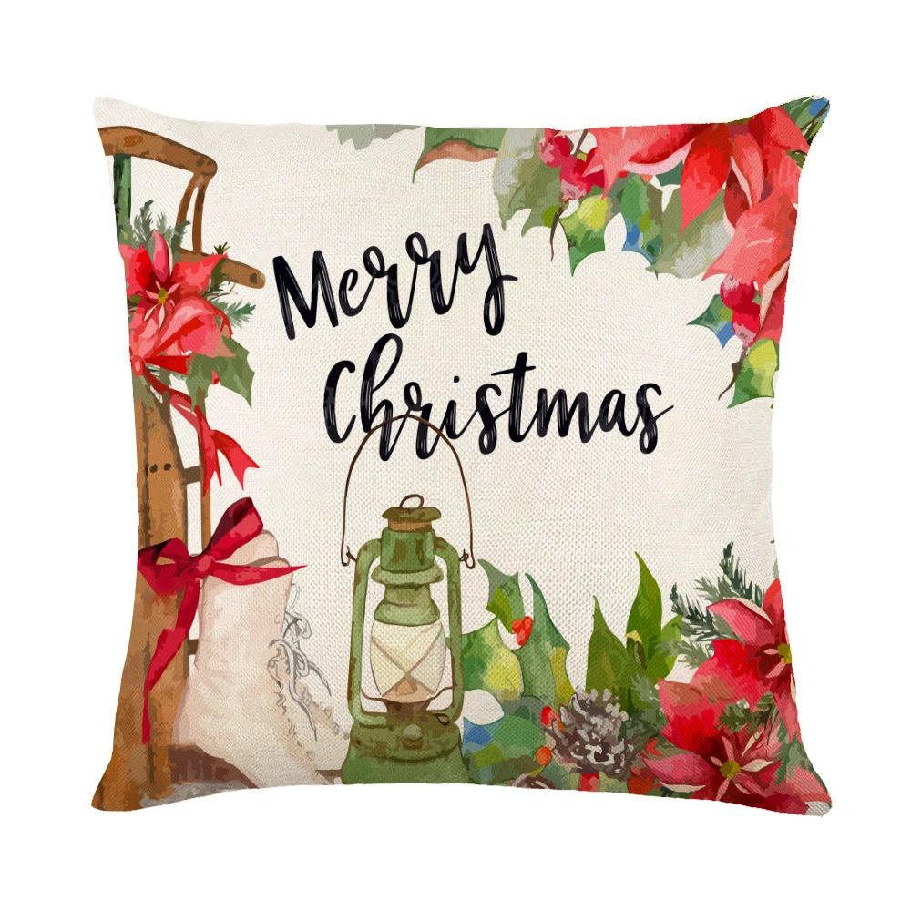 Mandotos Christmas Pillow Covers Snowflake Stamping - MANDOTOS