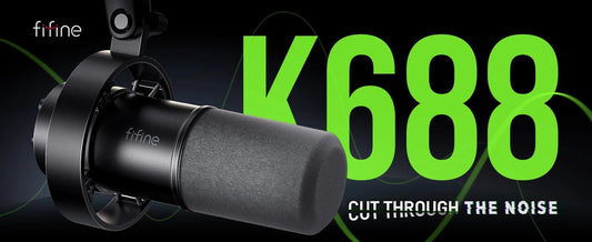 🎤 Elevate Your Voice with FIFINE K688 USB/XLR Dynamic Microphone - MANDOTOS