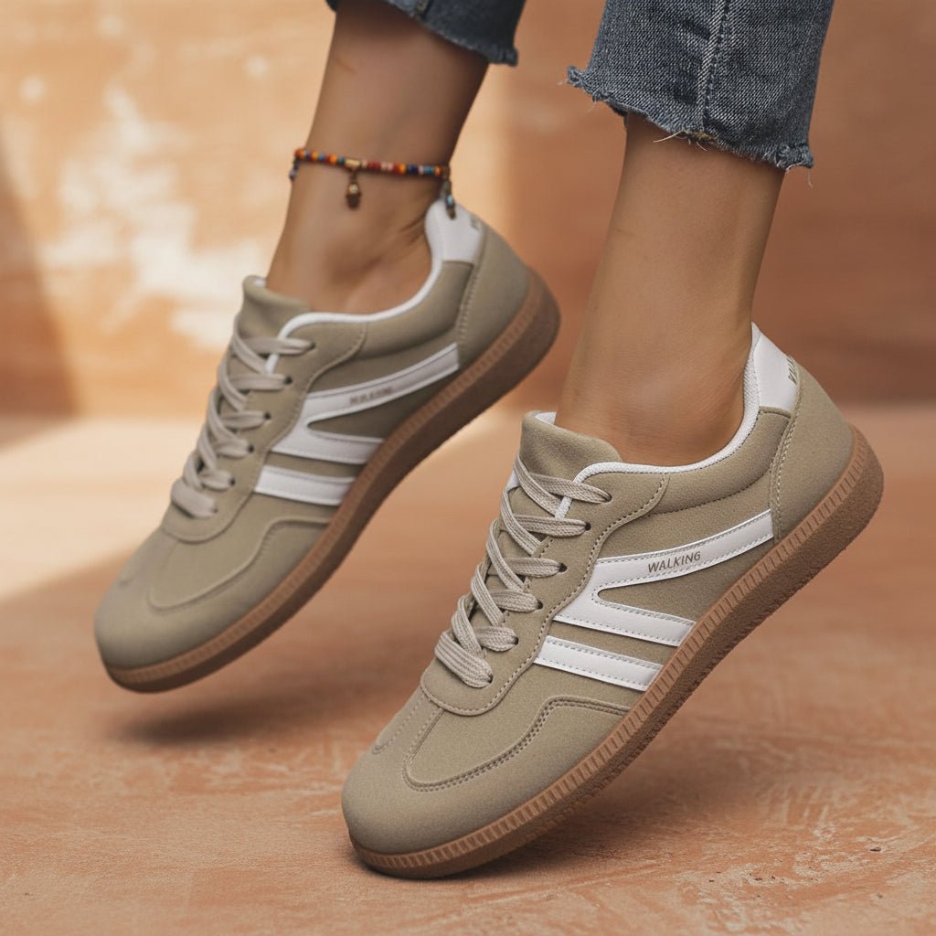 Lace-Up Low-Top Sneakers – 11 Colors EU 36–42 | Women's Training Shoes - MANDOTOS INTERNATIONALSneakers