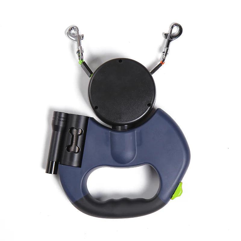 Flexi Dual-Dog Retractable Leash - MANDOTOS