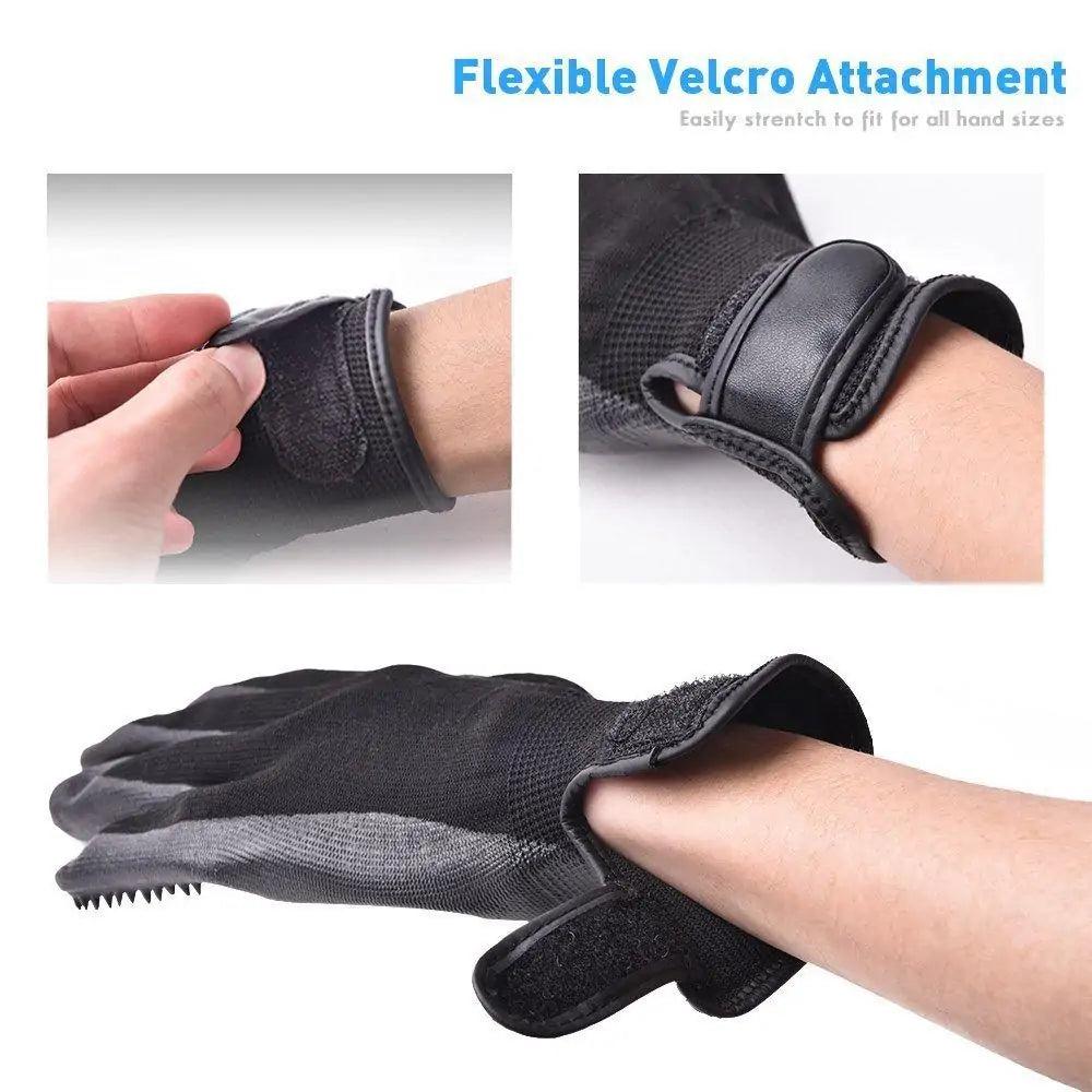FurMaster Grooming Glove - MANDOTOS