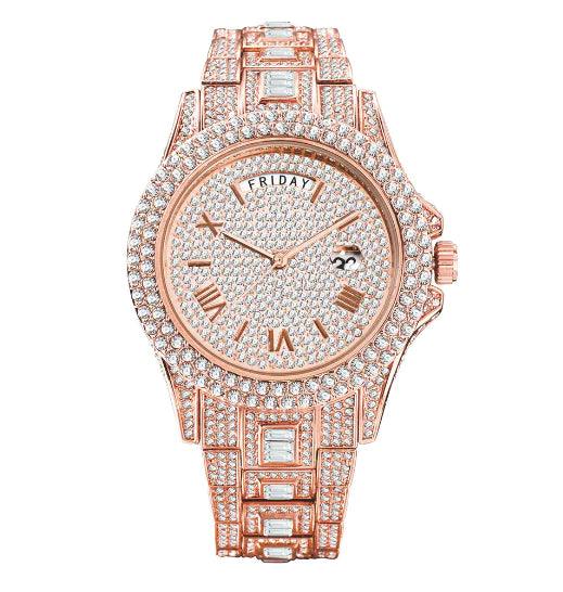 Gentlemen's Gold Luxe Watch - MANDOTOS