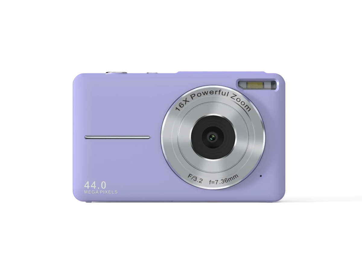 Gift for Teenager 2.4'' Display 44MP Photo Digital Shoot Travel Cinema Camera Digit Price Compact Vintage 4k Digital Camera - MANDOTOS INTERNATIONAL