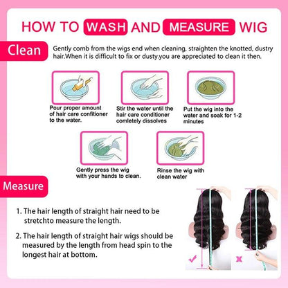 Ginger Orange Body Wave Human Hair Lace Front Wig #350 Colored 13x6 Pre Plucked 200% - MANDOTOS