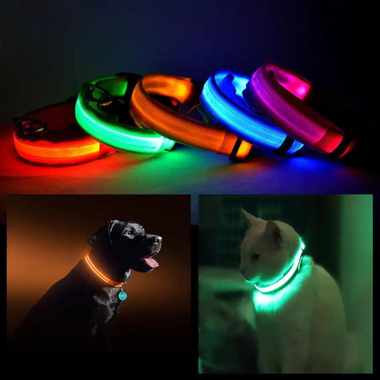 GlowGuard LED Pet Collar - MANDOTOS