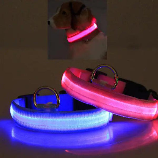 GlowGuard LED Pet Collar - MANDOTOS
