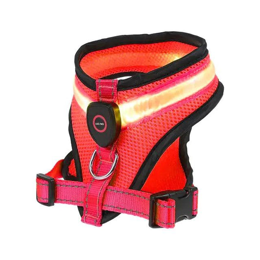 Glowing Pup Safety Harness - MANDOTOS