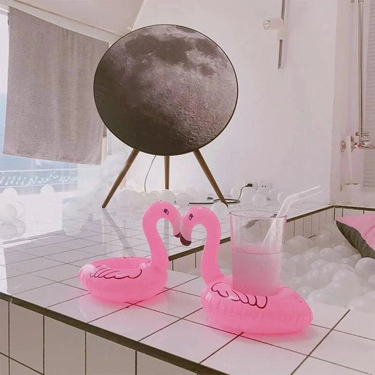 Flamingo Fun Pool Party Cup Holders - Stay Cool & Celebrate in Style! - MANDOTOS
