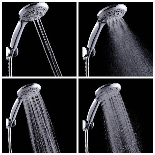 High-Pressure 5-Mode Handheld Shower with Hose - MANDOTOS
