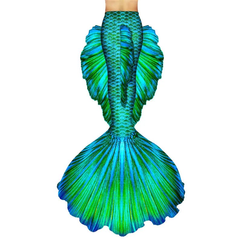 Hot Sale Customized Freediving Mermaid Tail Bikini Set Mermaid Tail Swimming Suit - MANDOTOS INTERNATIONAL