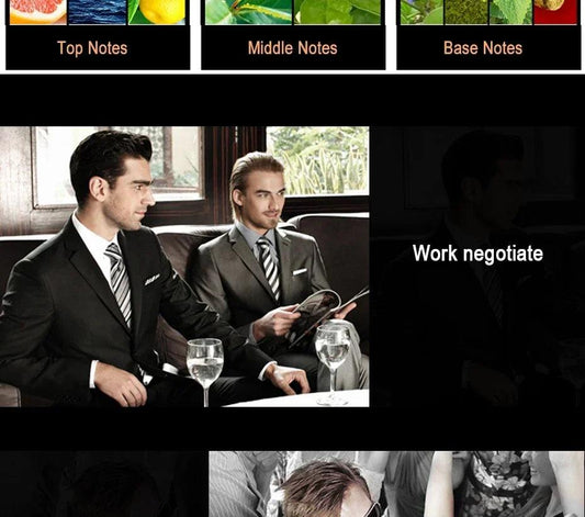 Hot Sale Perfume For Men Self Confidence Cologne Perfume Atomizer Fresh Temptation Gentleman Parfum Male Fragrance Cologne - MANDOTOS