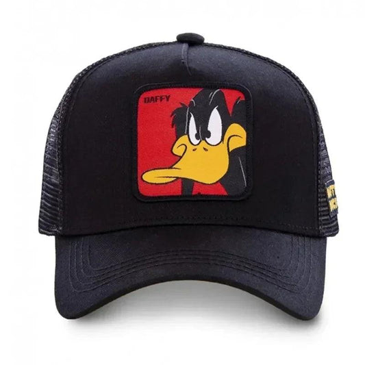 Hot Sale Unisex Anime Cartoon Cap High Quality Embroidered Patch Draw Baseball Cap Male Female Trucker Hat Mesh Hats Sun Hat - MANDOTOS