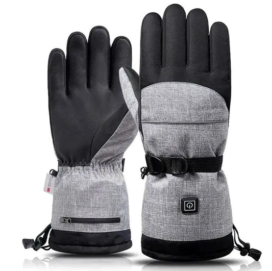 Electric Heated Gloves - Skiing Motorcycle Touchscreen Rechargeable - MANDOTOS