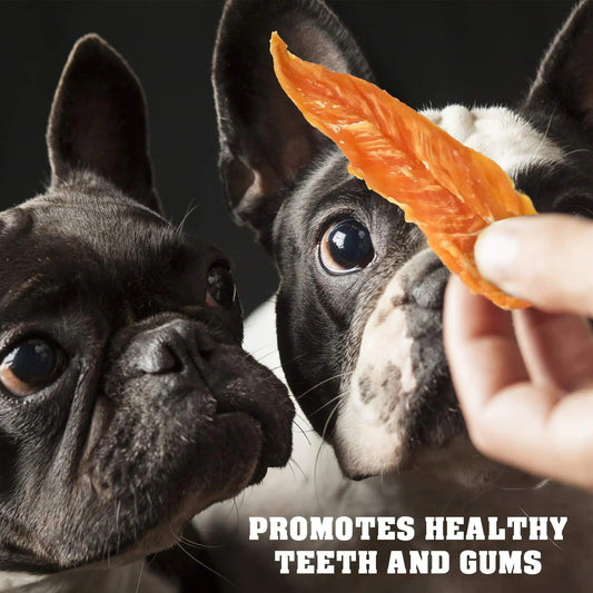 Human-Grade Chicken Jerky for Dogs - 1.5 lb Organic Treats - MANDOTOS