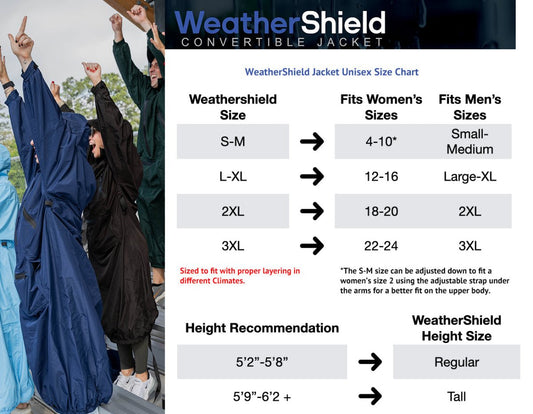 IWOM WeatherShield Convertible Jacket - MANDOTOS INTERNATIONALWeatherShield Convertible Jacket