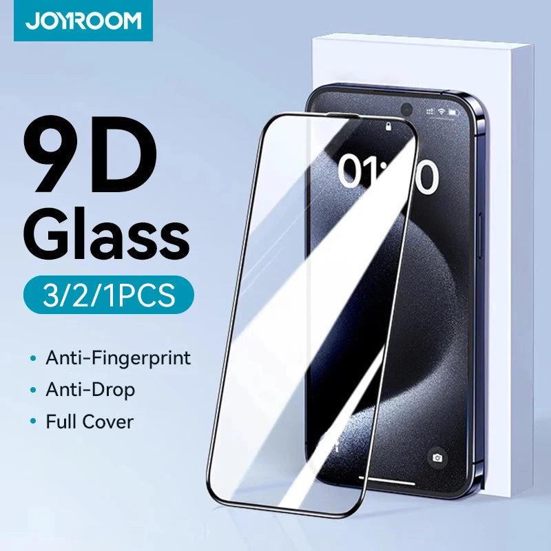 Joyroom iPhone Pro Max HD Glass Screen Protector 1/2/3pcs Tempered Glass Protection Set - MANDOTOS INTERNATIONAL