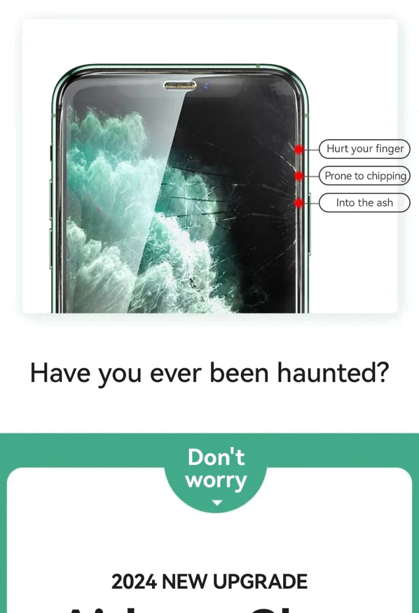 Joyroom iPhone Pro Max HD Glass Screen Protector 1/2/3pcs Tempered Glass Protection Set - MANDOTOS INTERNATIONAL