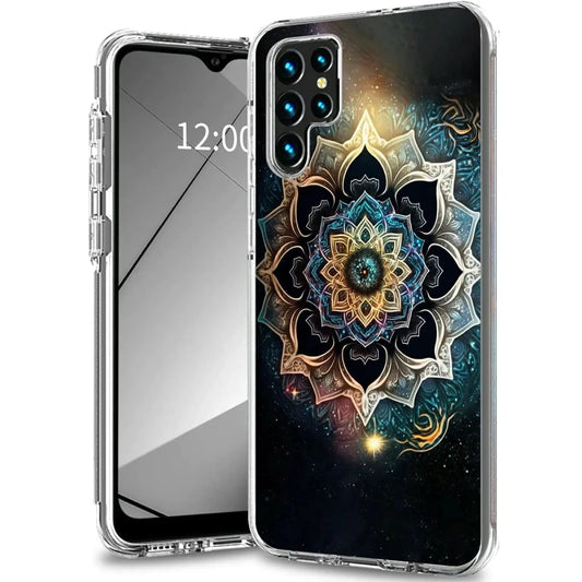 Samsung S23 Ultra Mandragora Clear Hybrid Case - Ultimate Protection with Stylish Transparency - MANDOTOS