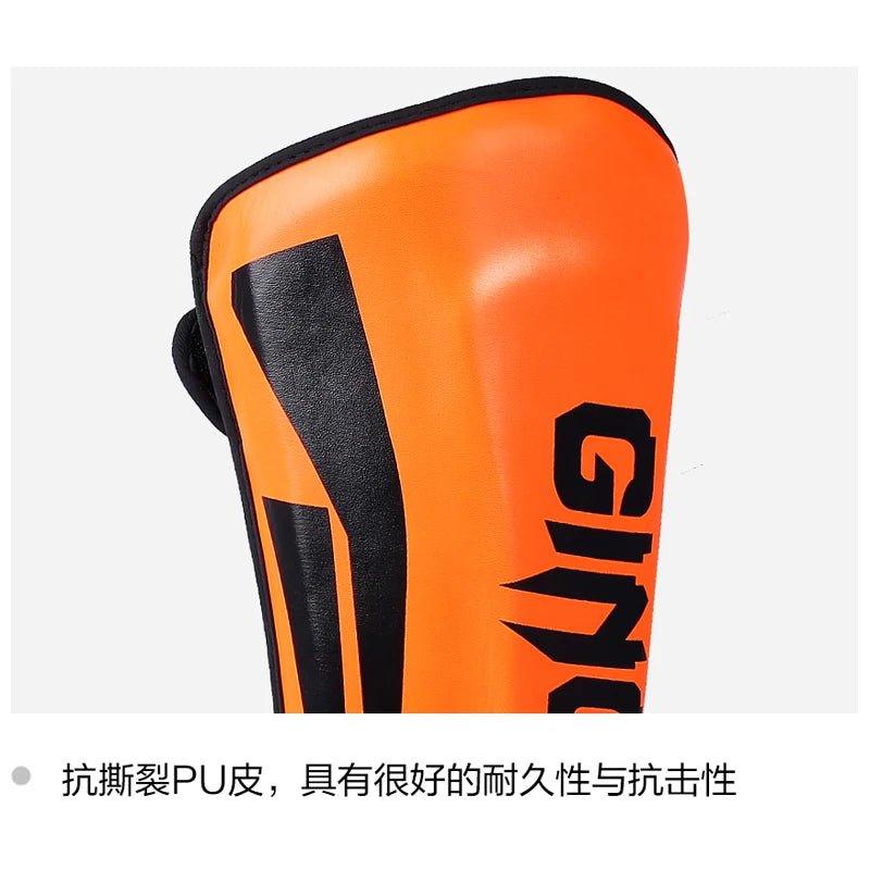 Kickboxing Boxing Shin Guard Pads Muay Thai Martial Arts Sanda Wushu Leg Protector Taekwondo Ankle Guards - MANDOTOS