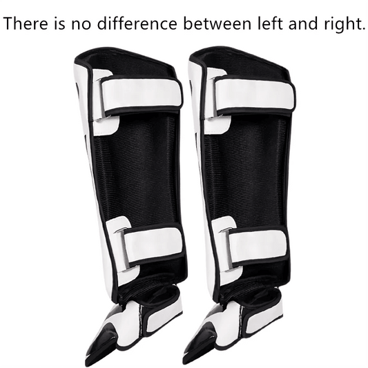 Kickboxing Boxing Shin Guard Pads Muay Thai Martial Arts Sanda Wushu Leg Protector Taekwondo Ankle Guards - MANDOTOS