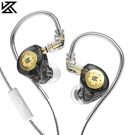 KZ EDX Pro Earphones Dynamic In Ear Monitor HiFi Wired Headphones Bass Stereo Game Music Earplugs Noice Cancelling Headset - MANDOTOS