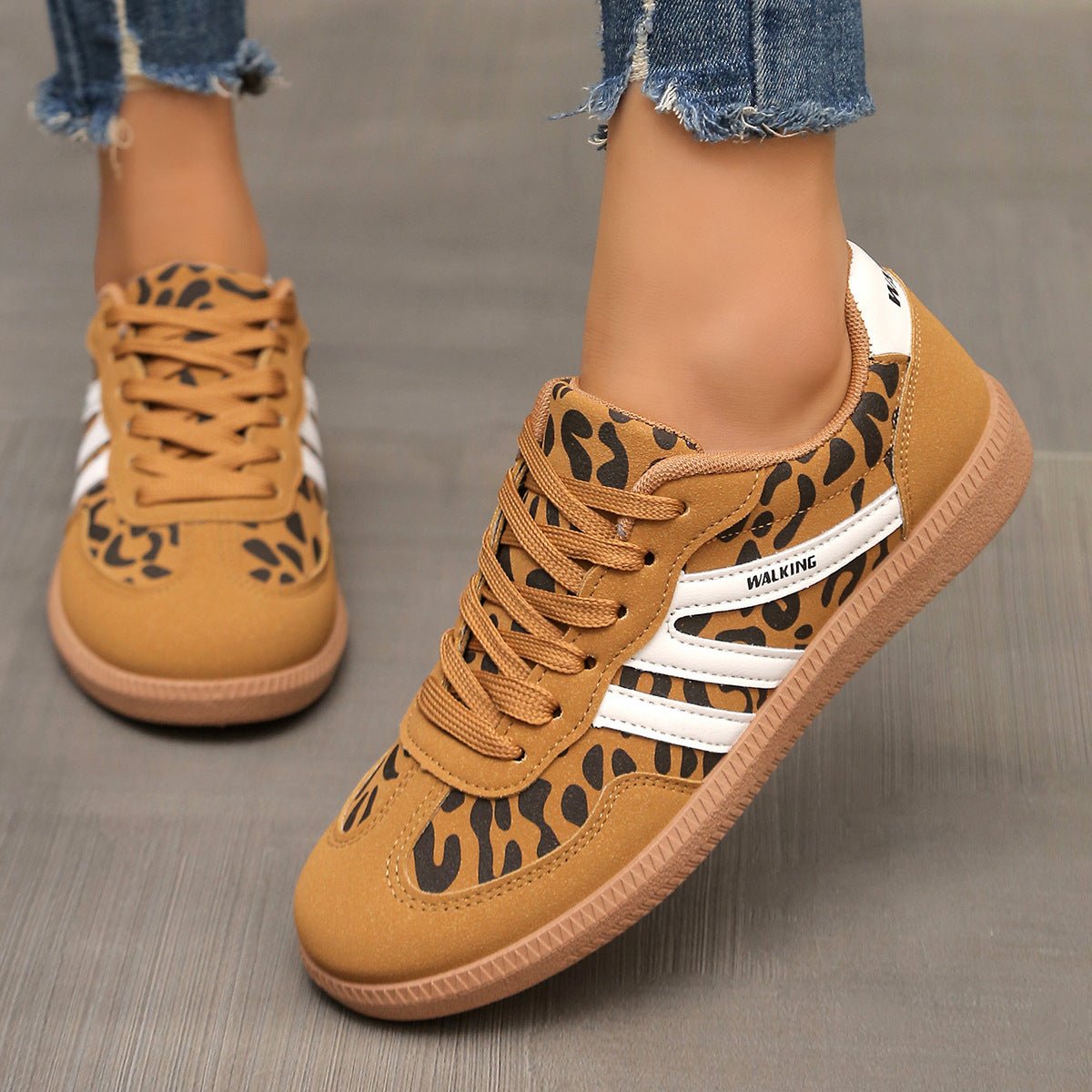 Lace-Up Low-Top Sneakers – 11 Colors EU 36–42 | Women's Training Shoes - MANDOTOS INTERNATIONALSneakers