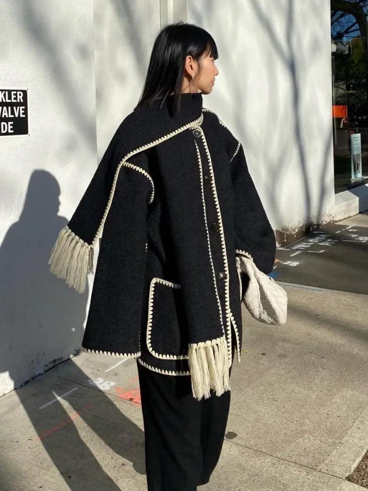 Ladies' Luxe Plush Coats - MANDOTOS