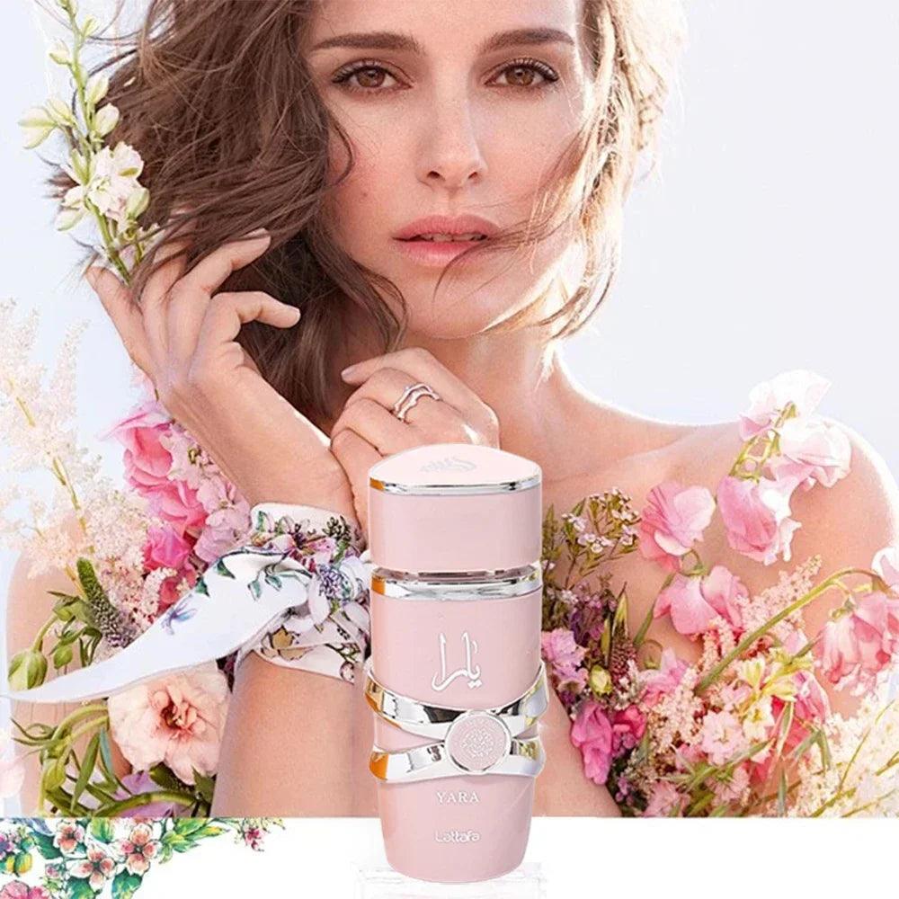 Lattafa Yara Perfume Women Eau De Parfum Original Arab Perfumes Arabian Perfume Lasting Fragrance Light Fragrance Long-lasting - MANDOTOS