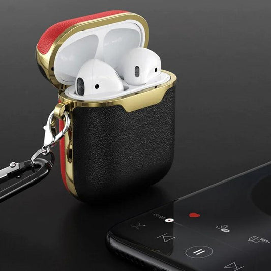 Leather Case For Airpods - MANDOTOS