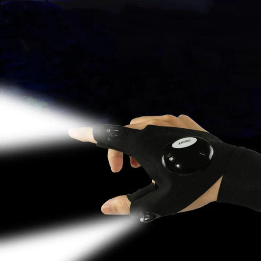 LED Fingerless Adventure Glove - MANDOTOS