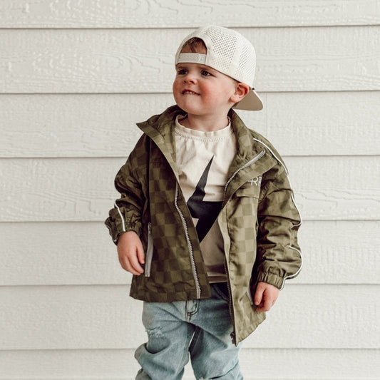 THE STORM RIDER WATERPROOF JACKET - ARMY GREEN - MANDOTOS INTERNATIONAL