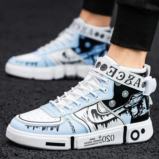 Luxe Leather Sneakers - MANDOTOS