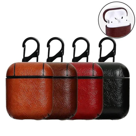 Luxury AirPod Leather Protector - MANDOTOS
