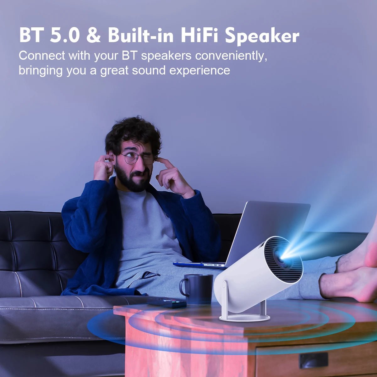 Magcubic Pro 4K Android 11 Projector Dual Wifi6 BT5.0 Home Cinema Outdoor - MANDOTOS INTERNATIONAL
