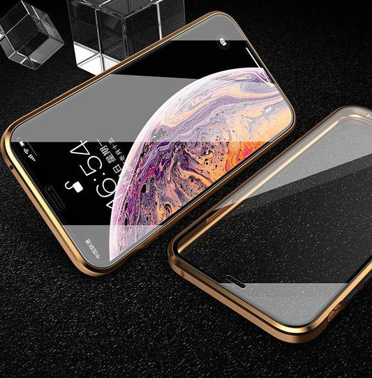 Magnetic Glass Protective Cover For Various Types Of Mobile Phone Cases - MANDOTOS