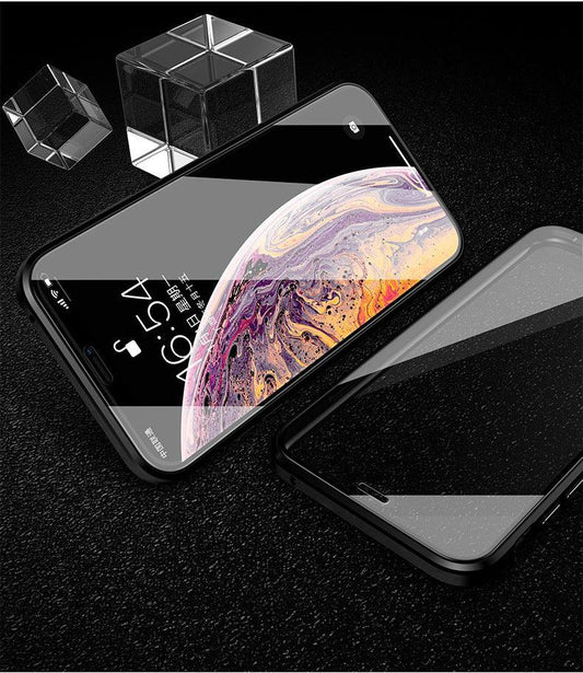 Magnetic Glass Protective Cover For Various Types Of Mobile Phone Cases - MANDOTOS