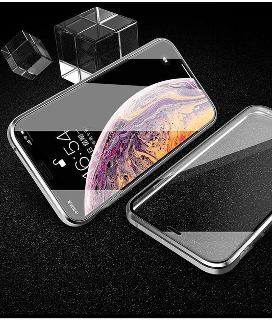 Magnetic Glass Protective Cover For Various Types Of Mobile Phone Cases - MANDOTOS